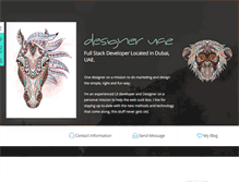 Tablet Screenshot of designer-uae.com